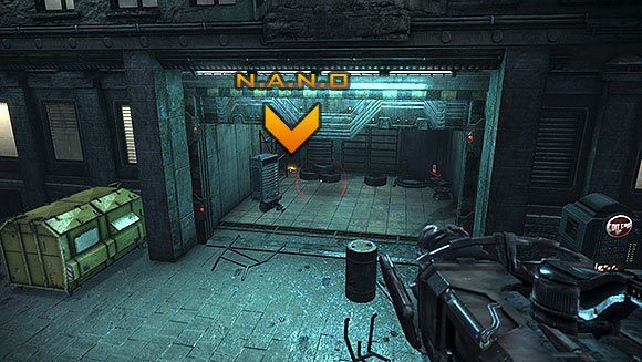 Po zebraniu wszystkich znajdziek i ewentualnym skorzystaniu z terminalu ulepszeń wyłącz barierę - Poziom I- Pierwszy Kontakt (2) | Opis przejścia | Hard Reset - Hard Reset - poradnik do gry