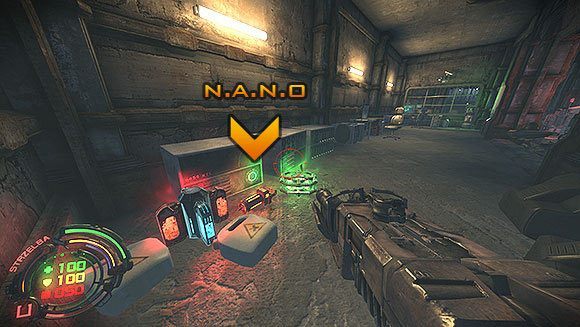 Po otworzeniu kraty wyjdź na wąska uliczkę - Poziom II- Sektor 6 (1) | Opis przejścia | Hard Reset - Hard Reset - poradnik do gry