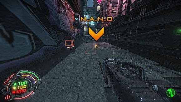 Przeskocz po skrzyniach na drugą stronę ogrodzenia - Poziom II- Sektor 6 (1) | Opis przejścia | Hard Reset - Hard Reset - poradnik do gry