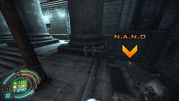 Wciąż nie wychodź po schodach w stronę filarów - Poziom III- Pościg (2) | Opis przejścia | Hard Reset - Hard Reset - poradnik do gry