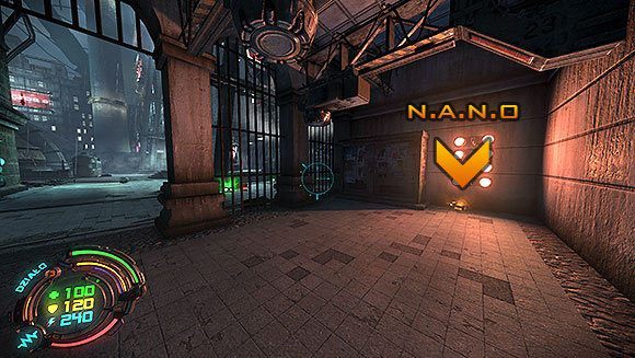 Jeśli jeszcze tego nie zrobiłeś, gorąco polecam zaopatrzyć się w Rakietnicę z laserowym systemem naprowadzania oraz Działo - Poziom V- Atlas (2) | Opis przejścia | Hard Reset - Hard Reset - poradnik do gry