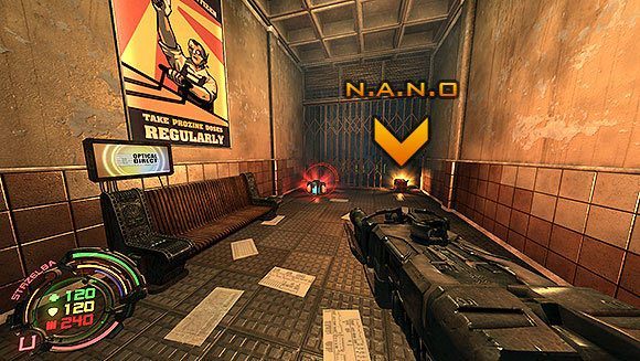 Skieruj się teraz w stronę w którą pobiegł niepowstrzymany Goryl - Poziom VI- Podziemia (1) | Opis przejścia | Hard Reset - Hard Reset - poradnik do gry