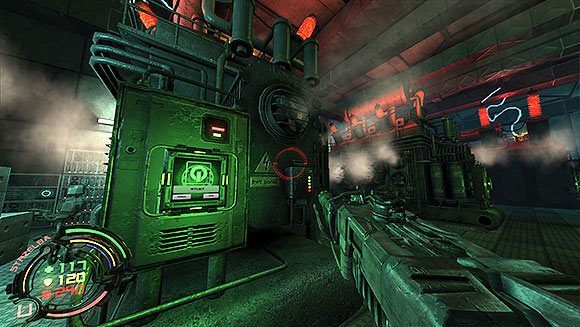 Otworzy się teraz dostęp do dwóch dużych paczek N - Poziom VI- Podziemia (3) | Opis przejścia | Hard Reset - Hard Reset - poradnik do gry