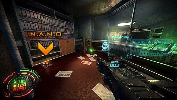 Wróć przez garaż na dużą klatkę schodową - Poziom VII- Szpital (1) | Opis przejścia | Hard Reset - Hard Reset - poradnik do gry