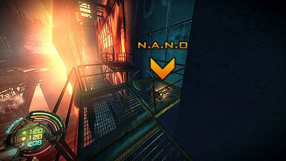 Z rusztowania wskocz przez okno na klatkę schodową i natychmiast zejdź w dół - Poziom VII- Szpital (2) | Opis przejścia | Hard Reset - Hard Reset - poradnik do gry