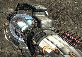 Działo Cząsteczkowe - Broń N.R.G. | Arsenał i ekwipunek | Hard Reset - Hard Reset - poradnik do gry