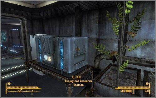 Biological Research Station (M2:3) - The Sink - Fallout: New Vegas - Old World Blues - poradnik do gry