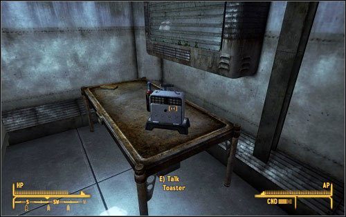 Toaster (M2:10) - The Sink - Fallout: New Vegas - Old World Blues - poradnik do gry