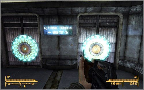 Na starcie znajdujesz się na balkonie lokacji The Sink - Welcome to the Big Empty - Zadania główne - Fallout: New Vegas - Old World Blues - poradnik do gry