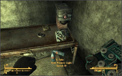 Light Switch 01 - All My Friends Have Off Switches - Zadania poboczne - Fallout: New Vegas - Old World Blues - poradnik do gry