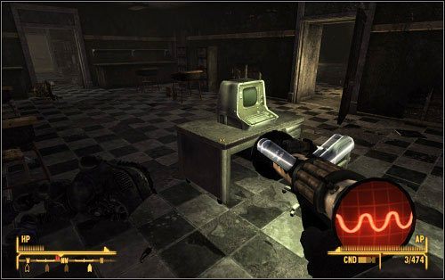 Mimo iż bierzesz udział w bardziej rozbudowanym teście, ten niewiele różni od wersji Basic - X-8 Data Retrieval Test - Zadania poboczne - Fallout: New Vegas - Old World Blues - poradnik do gry