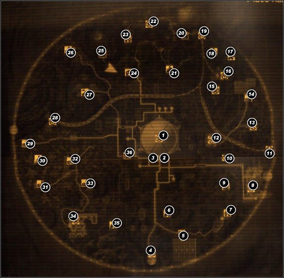 1 - Mapa świata - Mapy - Fallout: New Vegas - Old World Blues - poradnik do gry