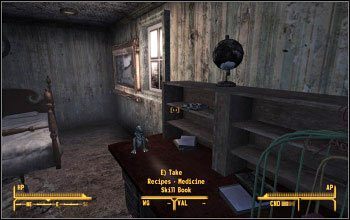 Recipes - Medicine Skill Book - Książki umiejętności - Przedmioty - Fallout: New Vegas - Old World Blues - poradnik do gry