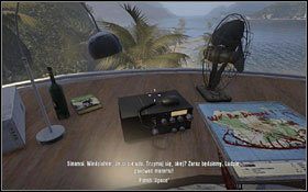 Po wejściu do środka uważaj na siedzącego na krześle nieumarłego #1 - nie daj mu się zaskoczyć - Exodus | Akt 1 - rozdział 1 Dead Island - Dead Island - poradnik do gry