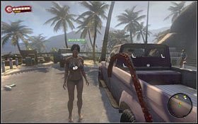 Wykorzystaj samochód #1 - kobieta usiądzie na miejscu pasażera - Krwawe walentynki; Pukając do nieba bram | Akt 1 - zadania poboczne i wydarzenia - Dead Island - poradnik do gry