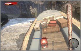 Pierwszą flarę znajdziesz w walizce tuż przy innych torbach #1 - Rozpal we mnie ogień; Powiedz, gdzie cię boli | Akt 1 - zadania poboczne i wydarzenia - Dead Island - poradnik do gry