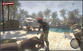 Omar przebywa w domku numer 17 (1) #1 - nie jest atakowany przez żadne zombiakim, nie musisz się więc niczego obawiać - Atak i ucieczka | Akt 1 - zadania poboczne i wydarzenia w Dead Island - Dead Island - poradnik do gry