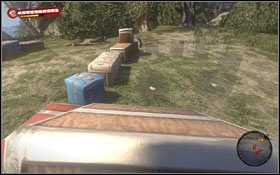 W okolicy znajdziesz kilka porozrzucanych skrzyń #1 - Głos z niebios; Akt rozpaczy | Akt 1 - zadania poboczne i wydarzenia - Dead Island - poradnik do gry