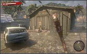 Zadanie ogranicza się do oczyszczenia terenu przed warsztatem z nieumarłych #1, #2 - Simon mówi...; Radio Ga Ga; Ostre drinki | Akt 2 - zadania poboczne i wydarzenia - Dead Island - poradnik do gry