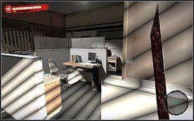 Gdy znajdziesz się na kolejnym piętrze (1) idź cały czas korytarzem przed siebie - Wymierzanie sprawiedliwości | Akt 2 - zadania poboczne i wydarzenia w Dead Island - Dead Island - poradnik do gry