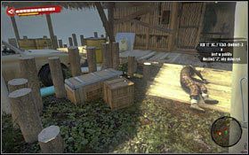 Kiedy oczyścisz cały teren zabierz się za ładowanie dwóch skrzyni z bronią #1 do czerwonego samochodu - Ścigając cienie | Akt 3 - rozdział 10 w Dead Island - Dead Island - poradnik do gry