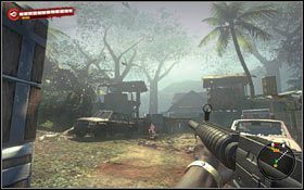 Tuż przed wjazdem zastaniesz kilku nieumarłych (3) #1 - rozjedź ich - Najemnik | Akt 3 - rozdział 11 i 12 w Dead Island - Dead Island - poradnik do gry