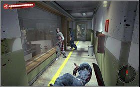 Na korytarzu znajdziesz czterech szwendaczy #1, których musisz unicestwić - Szczury w laboratorium; W niewoli mocy | Akt 3 - zadania poboczne i wydarzenia - Dead Island - poradnik do gry