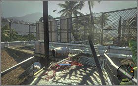 Franka znajdziesz w jednym z pomieszczeń wewnątrz bloku A2 #1 - Twarda materia | Akt 3 - zadania poboczne i wydarzenia w Dead Island - Dead Island - poradnik do gry