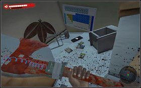 Postaraj się nie spaść na ziemię, niektóre fragmenty schodów są wyjątkowo zepsute - Gnijące mięso; Utrata danych | Akt 3 - zadania poboczne i wydarzenia - Dead Island - poradnik do gry