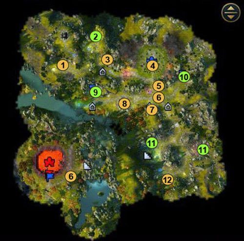 1 - kowal (daje bohaterowi premię +1 do siły ataku na stałe - 1 misja - mapy | Kampania - prolog | Might & Magic Heroes VI - Might & Magic: Heroes VI - poradnik do gry