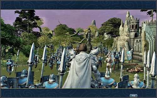 Wszyscy cieszą się z nowych murów. - 2 misja - Cesarski testament | Kampania - prolog | Might & Magic Heroes VI - Might & Magic: Heroes VI - poradnik do gry