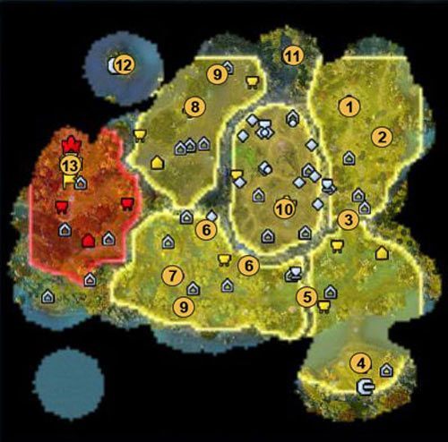 1 - miasto gracza - 2 misja - mapy | Kampania - prolog | Might & Magic Heroes VI - Might & Magic: Heroes VI - poradnik do gry