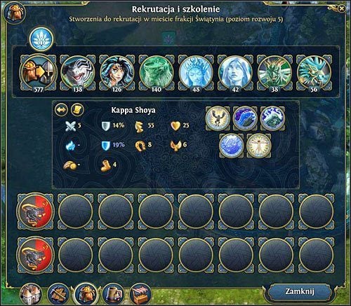 Jak widać, nasze armie szybko przyjmują ogromne rozmiary. - Wspólna pula jednostek w Might & Magic Heroes VI | Jednostki - Might & Magic: Heroes VI - poradnik do gry