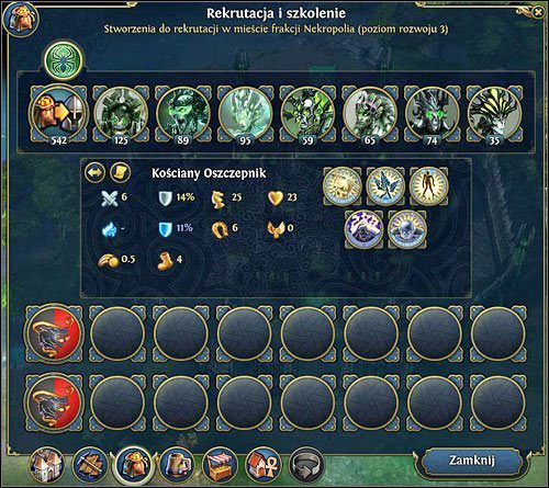 Wszystkie te oddziały przepadną, jeżeli dokonamy konwersji miasta. - Wspólna pula jednostek w Might & Magic Heroes VI | Jednostki - Might & Magic: Heroes VI - poradnik do gry