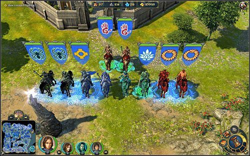 Oto herosi w pełnej krasie. - Rekrutacja, ucieczka, śmierć w Might & Magic Heroes VI | Bohaterowie - Might & Magic: Heroes VI - poradnik do gry