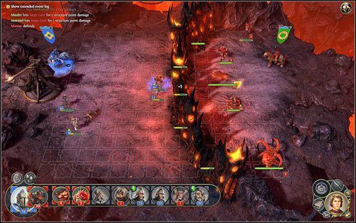 Im szybciej zniszczymy bramy, tym lepiej. - Oblężenia - atak | Bitwy w Might & Magic Heroes VI - Might & Magic: Heroes VI - poradnik do gry