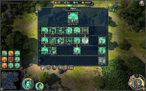 Pełna rozbudowa miasta zajmie nam sporo czasu. - Rozwój miasta | Nekropolia | Might & Magic Heroes VI - Might & Magic: Heroes VI - poradnik do gry