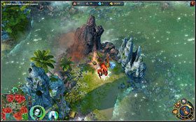 a czwarty na południowym zachodzie - 4 misja - Pajęczy fortel | Kampania | Nekropolia w Might & Magic Heroes VI - Might & Magic: Heroes VI - poradnik do gry