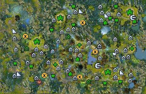 Mogiły nie rzucają się w oczy - łatwo je przeoczyć. - 1 misja - Pasmo nieszczęść | Kampania Nekropolii w Might & Magic Heroes VI - Might & Magic: Heroes VI - poradnik do gry