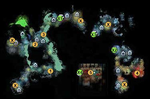 1 - lokacja startowa - 1 misja - mapy | Kampania Nekropolii w Might & Magic Heroes VI - Might & Magic: Heroes VI - poradnik do gry