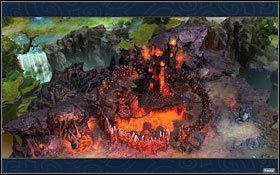 A tak prezentuje się twierdza naszego alter ego. - 2 misja - Podróż do wnętrza | Kampania Nekropolii w Might & Magic Heroes VI - Might & Magic: Heroes VI - poradnik do gry