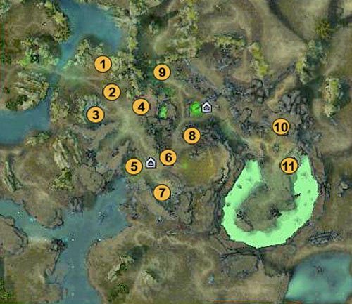 1 - stajnie (zwiększają ilość punktów ruchu bohatera o 5 - 2 misja - mapy | Kampania Nekropolii w Might & Magic Heroes VI - Might & Magic: Heroes VI - poradnik do gry