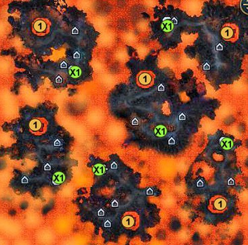 1 - miasta Sheoghu (Krwawiący świat) - 4 misja - mapy | Kampania Nekropolii w Might & Magic Heroes VI - Might & Magic: Heroes VI - poradnik do gry