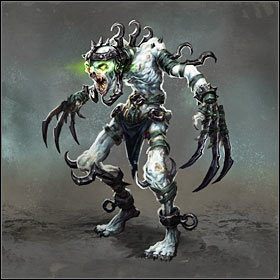 Chociaż szkielety są najtańszą jednostką w szeregach Nekropolii, to właśnie ghule stanowią trzon każdej nieumarłej armii - Ghul / trupożerca | Jednostki w Might & Magic Heroes VI - Might & Magic: Heroes VI - poradnik do gry