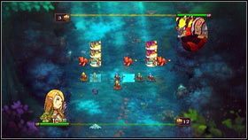 Tym razem walkę rozpocznie twój przeciwnik, tworząc dwie Formacje Atakujące [1] - Irollan (1) - Opis przejścia - Might & Magic: Clash of Heroes - PC - poradnik do gry