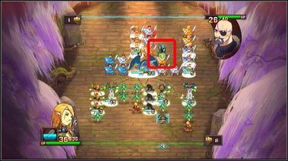 Twoim celem jest stojący kawałek dalej Sir Strata (LVL 6) - Irollan (2) - Opis przejścia - Might & Magic: Clash of Heroes - PC - poradnik do gry