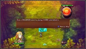 Jak porozmawiasz z kolejnym leśnym czarodziejem na dole, zdobędziesz nową jednostkę - Szmaragdowego Smoka [1] - Irollan (2) - Opis przejścia - Might & Magic: Clash of Heroes - PC - poradnik do gry