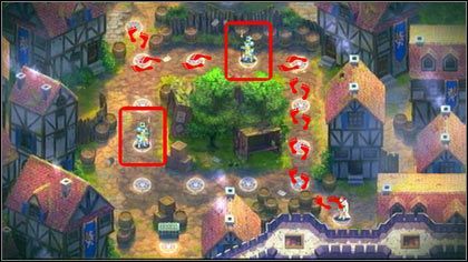 Gdy ich pokonasz, Godryk pobiegnie automatycznie w lewo - Holy Griffin Empire (1) - Opis przejścia - Might & Magic: Clash of Heroes - PC - poradnik do gry