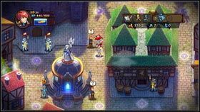 W jednym budynku znajdziesz Rycerza [1], a w drugim Kapłankę [2] - Holy Griffin Empire (1) - Opis przejścia - Might & Magic: Clash of Heroes - PC - poradnik do gry