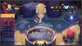 Zebrawszy wszystko, udaj się w stronę zamku imperatora, pokonując po drodze kilka oddziałów demonów (LVL 7/8) [1] oraz rycerzy stojących przy bramie (LVL 9) [2] - Holy Griffin Empire (2) - Opis przejścia - Might & Magic: Clash of Heroes - PC - poradnik do gry